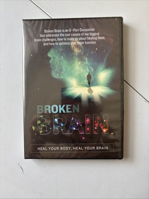 Broken Brain: Expert Interviews DVD's NEW 12-Disc Dr. Mark Hyman Healing Sealed