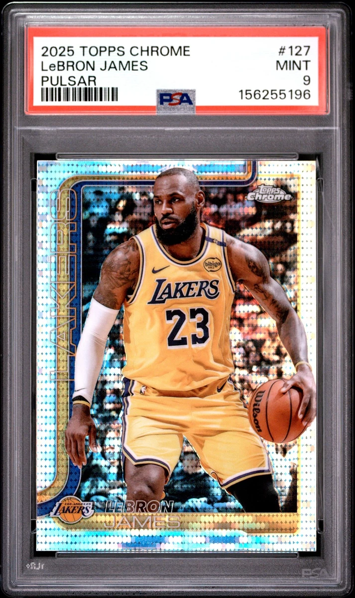 Topps LeBron James 9 Graded Basketball Sports Trading Cards