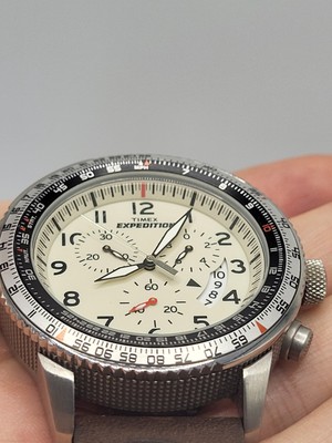 MINT RARE] Timex Expedition T49893 Military Chronograph Indiglo