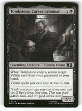 Tombstone, Career Criminal 577 Commander: Marvel Heroes Magic: The Gathering NM