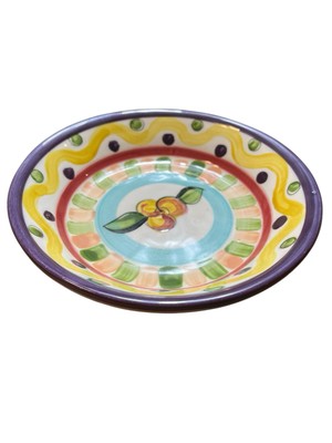 VICKI CARROLL BOWL Plate Razzle Dazzle