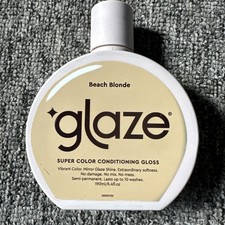 Glaze Super Colour Conditioning Gloss 190ml Beach Blonde Semi Permanent NEW