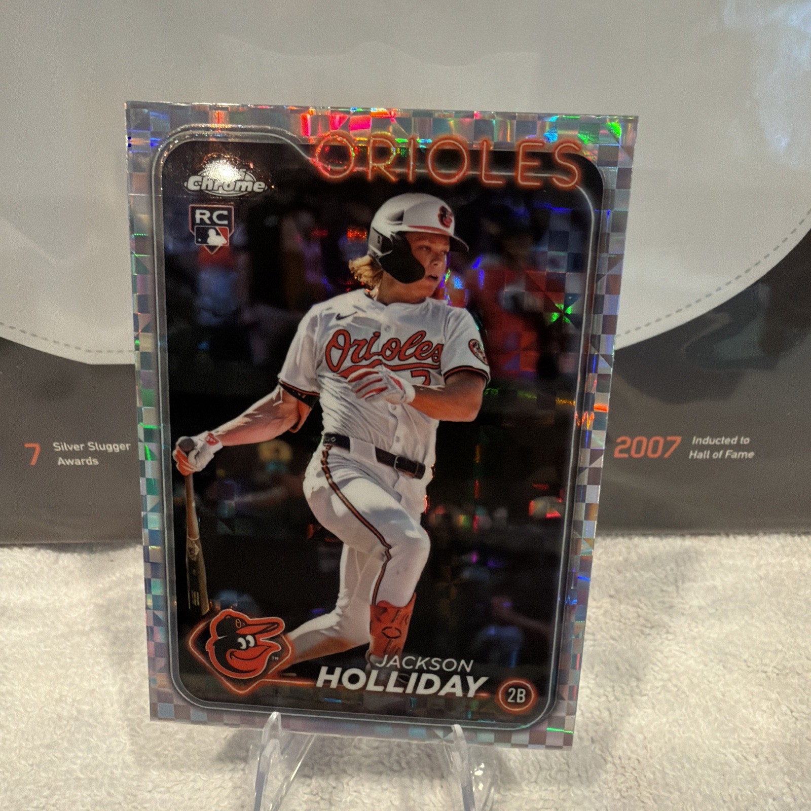 2024 Topps Chrome Update Series - Jackson Holliday #USC200 X-Fractor (RC)