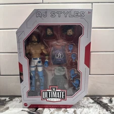 WWE Ultimate Edition AJ Styles Action Figure 2022 Mattel #HKT44