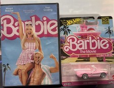Hot Wheels Premium Barbie Movie And 1956 Corvette   