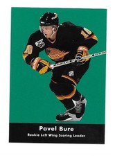 1991-92 PARKHURST Hockey PAVEL BURE #446 ROOKIE Scoring Leader HOF NM/MT