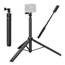 59" Selfie Stick Tripod for GoPro Hero 12/11/10/9, for DJI Action 4/5 Pro, In...