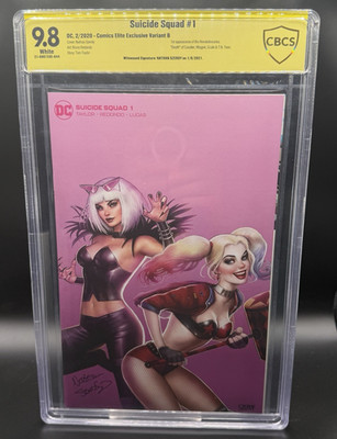 DC Suicide Squad #1 (2020) | CBCS 9.8 | Comics Elite Var B | Szerdy Signed