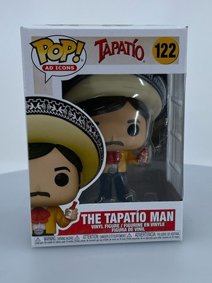 Funko POP! Ad Icons The Tapatio Man #122 Vinyl Figure DAMAGED BOX SEE PICS