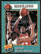 1989 Sports Illustrated for Kids #44 Akeem Olajuwon