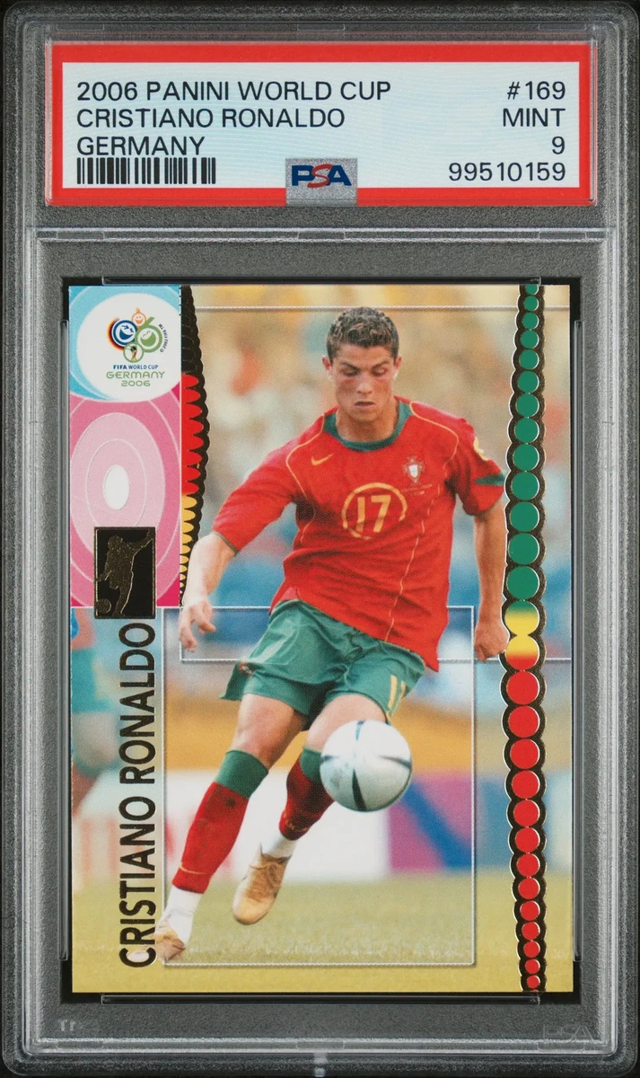 2006 Panini FIFA World Cup Germany Cristiano Ronaldo #169 for sale