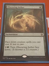 Obscuring Aether NM Commander: Murders at Karlov Manor 0179 MTG Regular