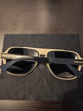 Versace Lunettes de soleil homme polarisées noir MOD. 2199