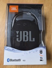 JBL Clip 4 Portable Waterproof Bluetooth Speaker Black JBLCLIP4BLKAM Free Ship