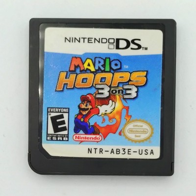 Mario Hoops 3 on 3 (Nintendo DS, 2006) Authentic Cartridge Only Tested & Works
