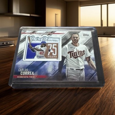 2022 Topps Update Special Event Patch #SEPCC Carlos Correa Minnesota Twins E2