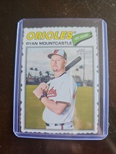 2026 Topps Heritage Ryan Mountcastle Deckle Edge #131 Orioles