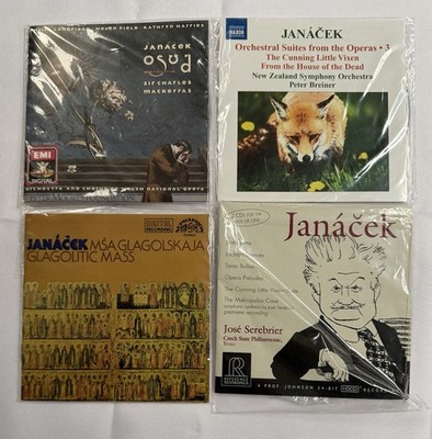 Lot 4 LEOS JANACEK Albums 5 CDs Classical Orchestral Music MINT DISCS No Cases