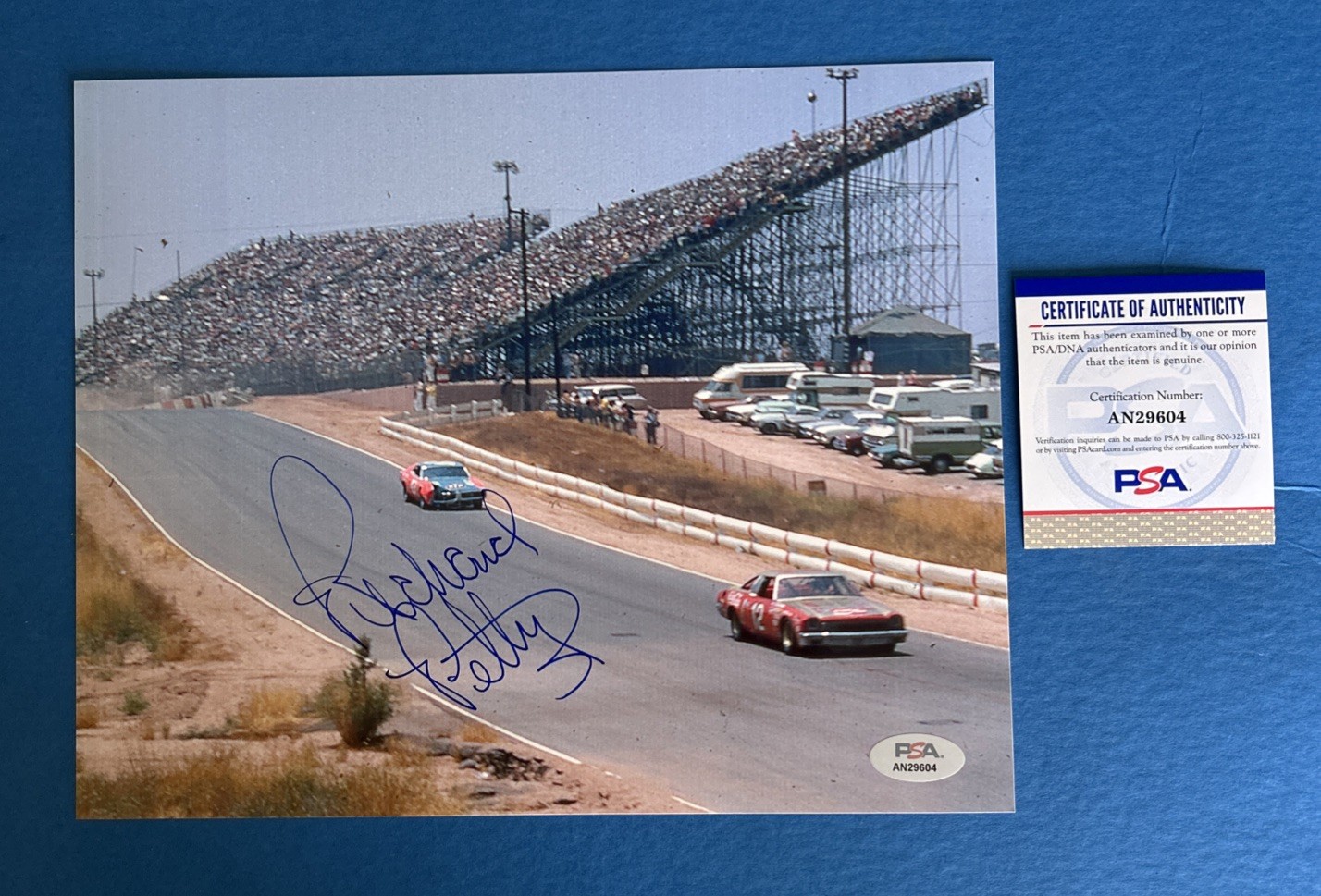 Richard Petty Signed PSA DNA Authentic 8x10 Photo Autographed #43 STP King