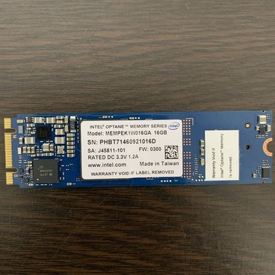 Intel Optane Memory 16GB MEMPEK1W016GA