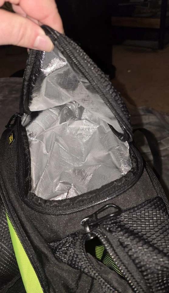 Adidas Multipouch Backpack - Black And Green - Image 4 of 4