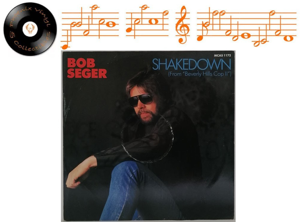 Bob Seger & The Silver Bullet Band Shakedown 12"" Single A1 B1 - EX