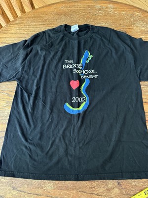 Bridge School Benefit 2002 Shirt XL Neil Young Foo Fighters James Taylor Y2K