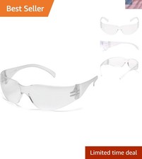 Polycarbonate Frameless Safety Glasses with Scratch-Resistant Bifocal Lenses