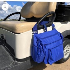 Carrito Best of Golf America - Royal Majesty azul con logotipo de ciervo