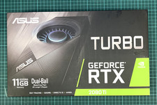 ASUS GeForce RTX 2080 Ti Turbo graphics card - 11GB GDDR6. Brand-new in box
