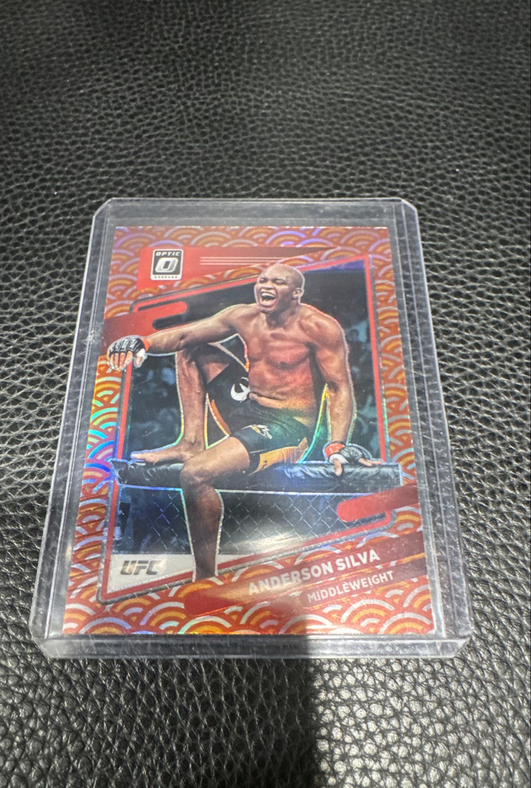 2022 Panini Donruss Optic UFC - Anderson Silva #27 Photon Prizm