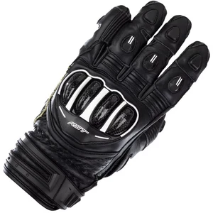 RST Tractech Evo 4 Short Ce Leather Motorcycle Motorbike Gloves Black