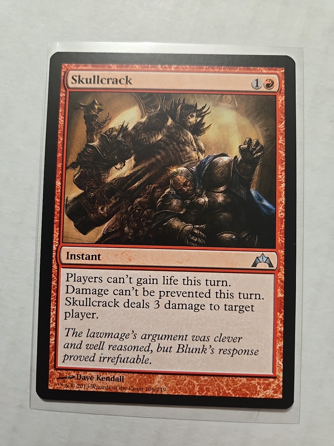 Skullcrack - Gatecrash - LP - Uncommon - Instant - MTG