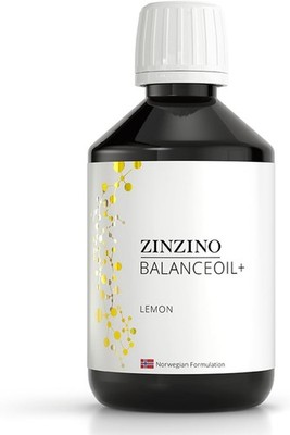 Zinzino BalanceOil+ Omega-3 Fish Oil Olive Oil Vitamin D3 Supports