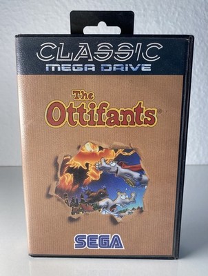 SEGA Mega Drive The Ottifants in OVP CIB Top!