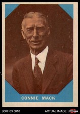 1960 Fleer #14 Connie Mack Athletics HOF 4 - VG/EX