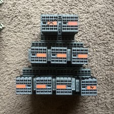 9x SIEMENS 3RT2016-2BB44-3MA0 CONTACT 24VDC WITH 3RT2916-1EH00 SURGE SUPPRESSOR