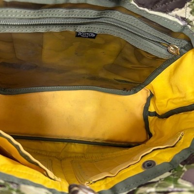 YOSHIDA COMPANY JOE PORTER Peanuts Snoopy TOTE BAG CAMO Made in