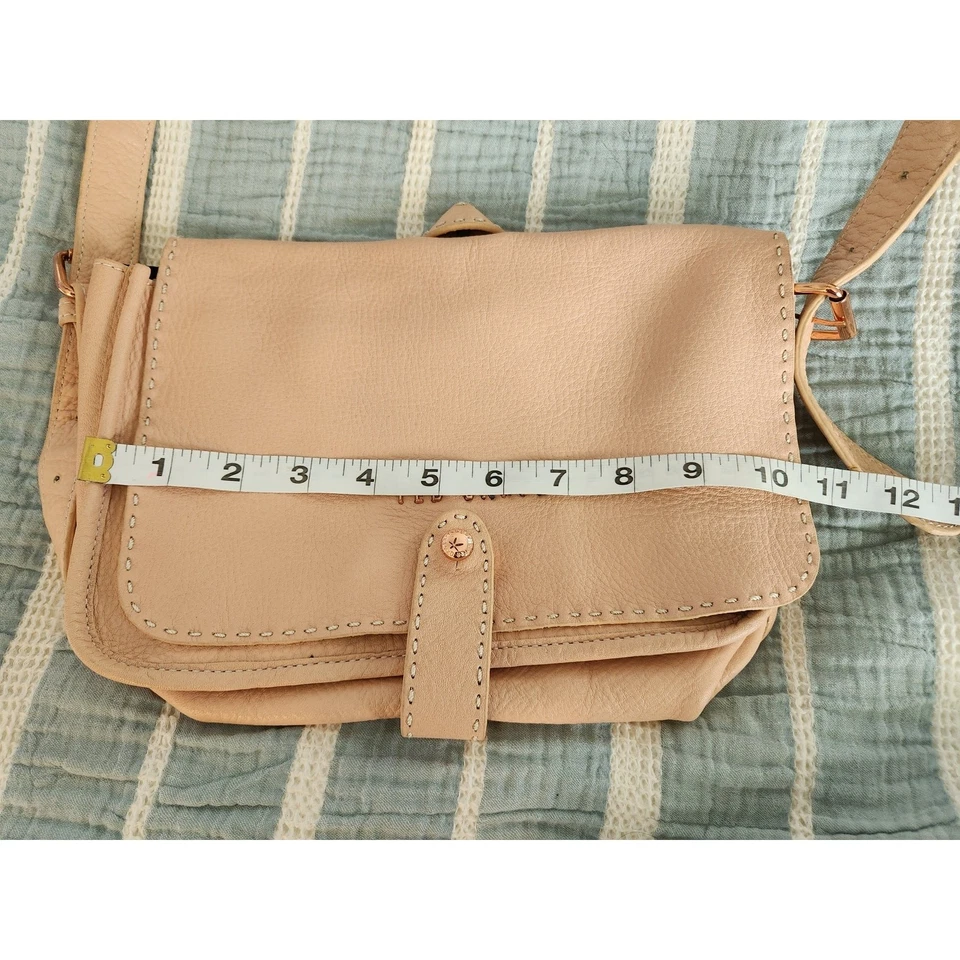 Bolso Bandolera Ted Baker Rosa Suave Oro Rosa Herrajes Cartera Pequeña Foto 4 de 4