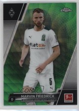 2021-22 Topps Chrome Bundesliga Green Wave Refractor 39/99 Marvin Friedrich 01uj