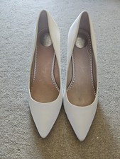 Idealne buty firmowe dla ślubów białe pięty dworskie rozmiar 4 - ślub, panna młoda, studniówka