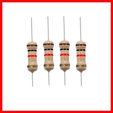 1k Ohm Carbon Film Single Fixed Resistor 14 W 0.25 Watts 5 Tolerance 1k R...