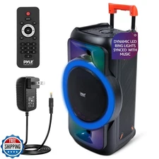 Pyle Audio Large Bluetooth Party Speaker - Big Bluetooth Speaker with True Wi