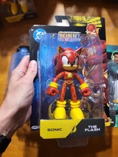 Sonic the Hedgehog DC SONIC AS THE FLASH 5 inch Figure Jakks Pacific 2025 READ
