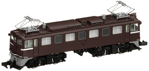 Locomotora eléctrica modelo tren TOMIX N gauge ED61 marrón 9169 | Zustand: New