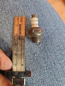 Vintage Champion V-1 Miniature Spark Plug for Model Gas Engine