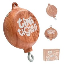 Crib Mobile Motor - Baby Mobile Music Box with 3 Mobile Motor Wood Grain 