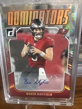 2024 Panini Donruss - Dominators Baker Mayfield #34 Autographs /49 (AU)