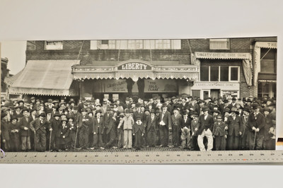 Charlie Chaplin Look-a-like contest photograph by J.W. Sandison 1921, Bellingham