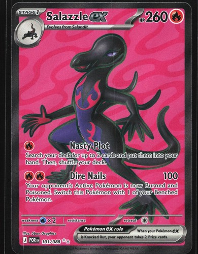 Salazzle ex 101/088 Perfect Order Ultra Rare Holo Pokemon Card